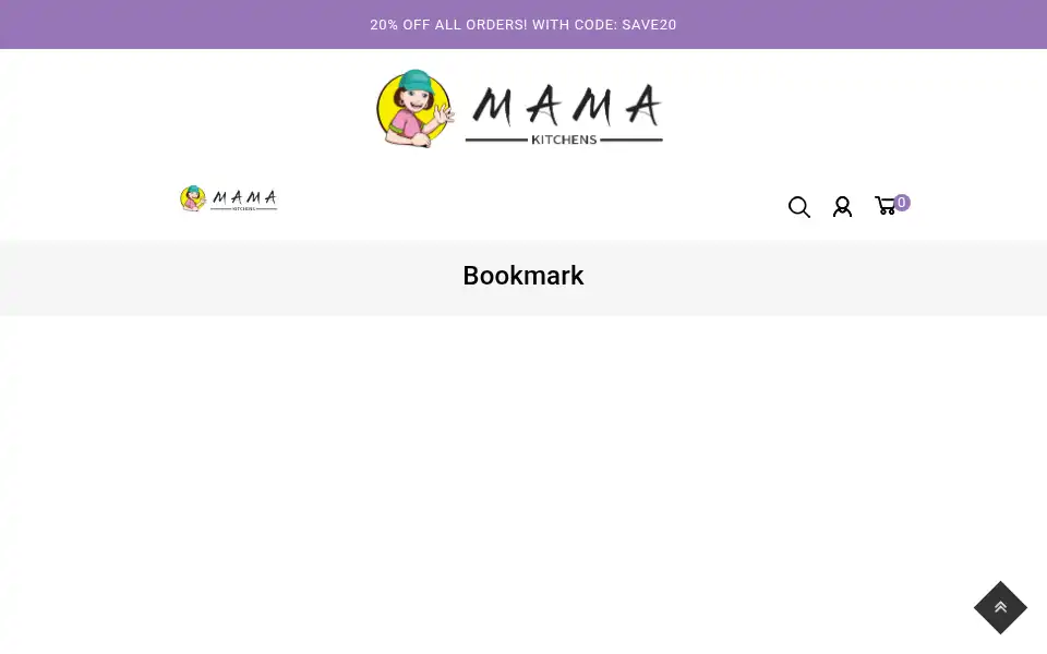 Screenshot of mamakitchens.com
