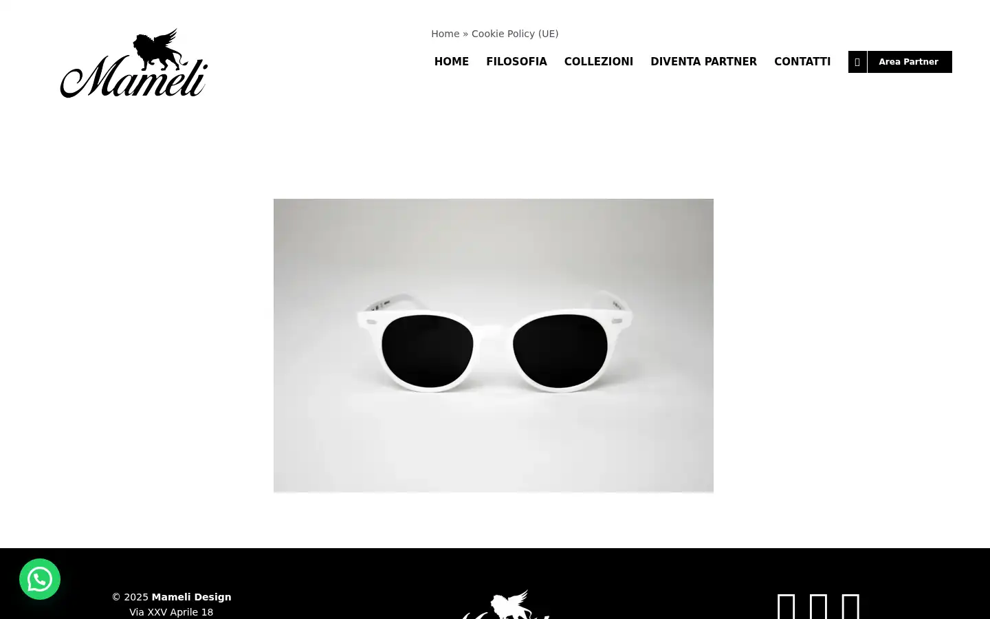 Screenshot of mamelidesign.com