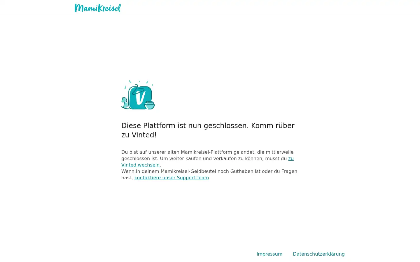 Screenshot of mamikreisel.de