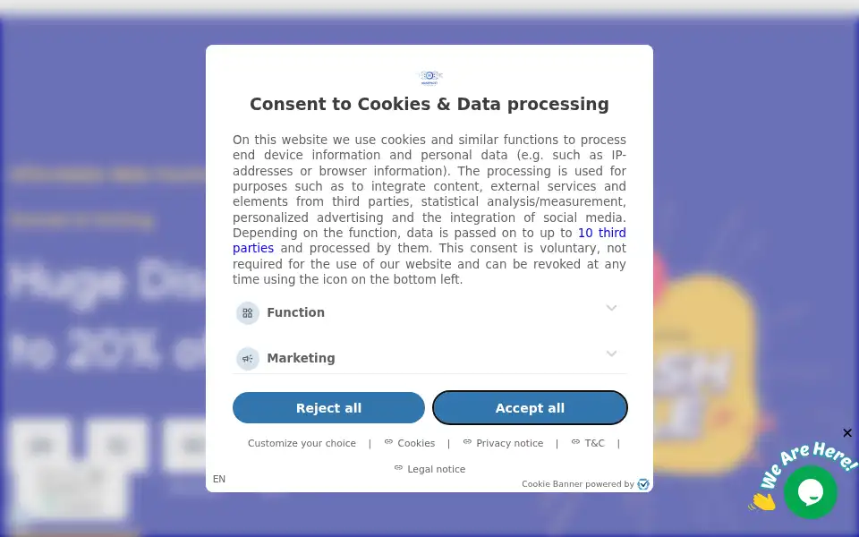 Screenshot of mamphost.com
