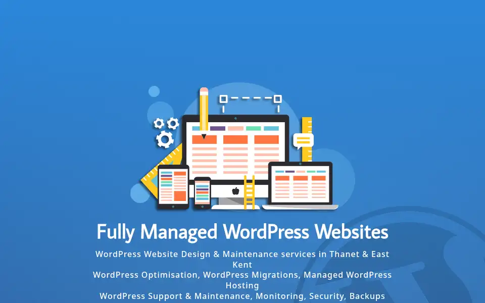 Screenshot of managedwp.uk