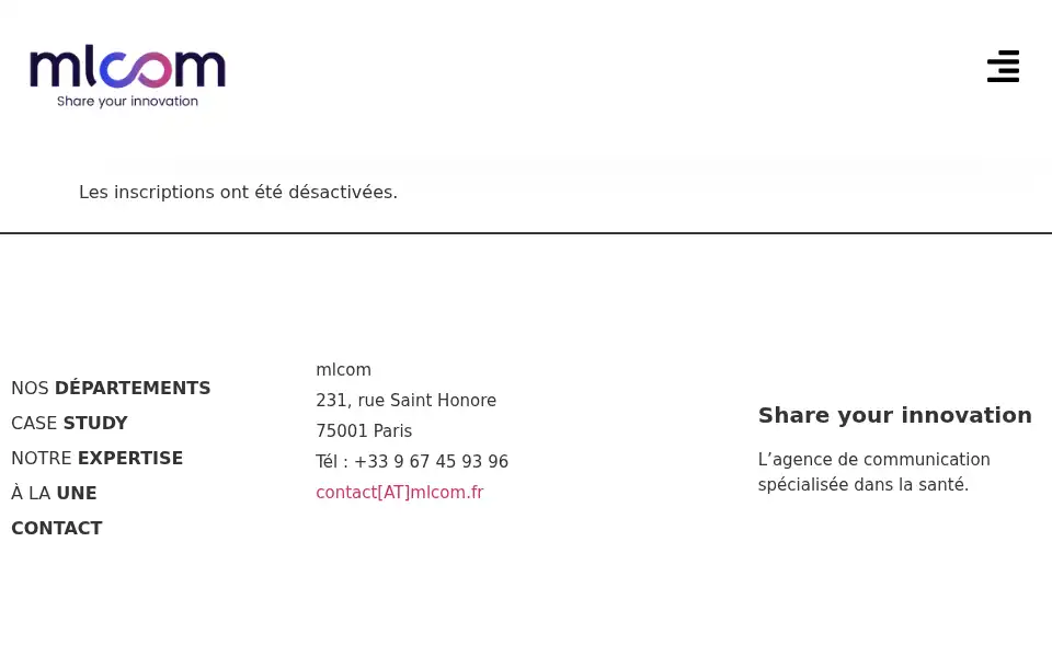 Screenshot of management-lab-com.fr