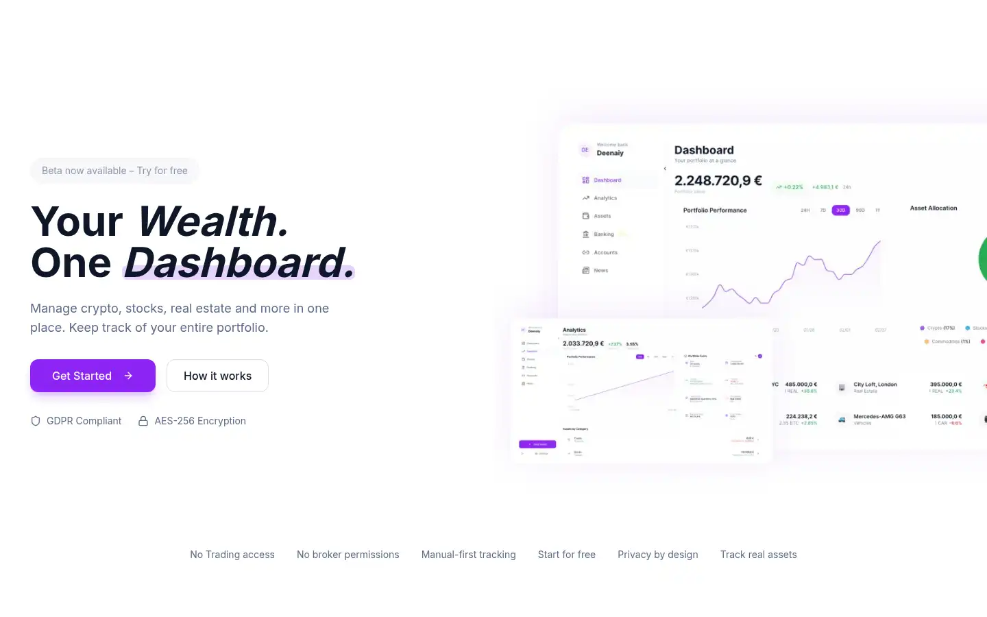 Screenshot of manalyx.com