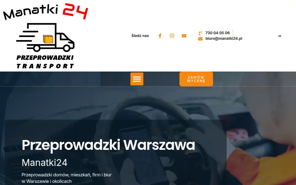 Screenshot of manatki24.pl