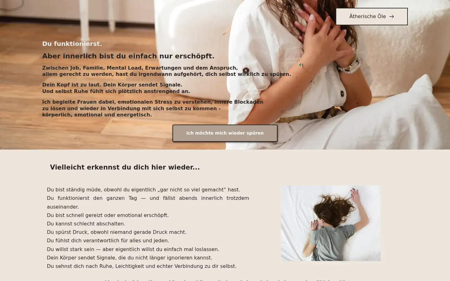 Screenshot of mandy-jurack.com
