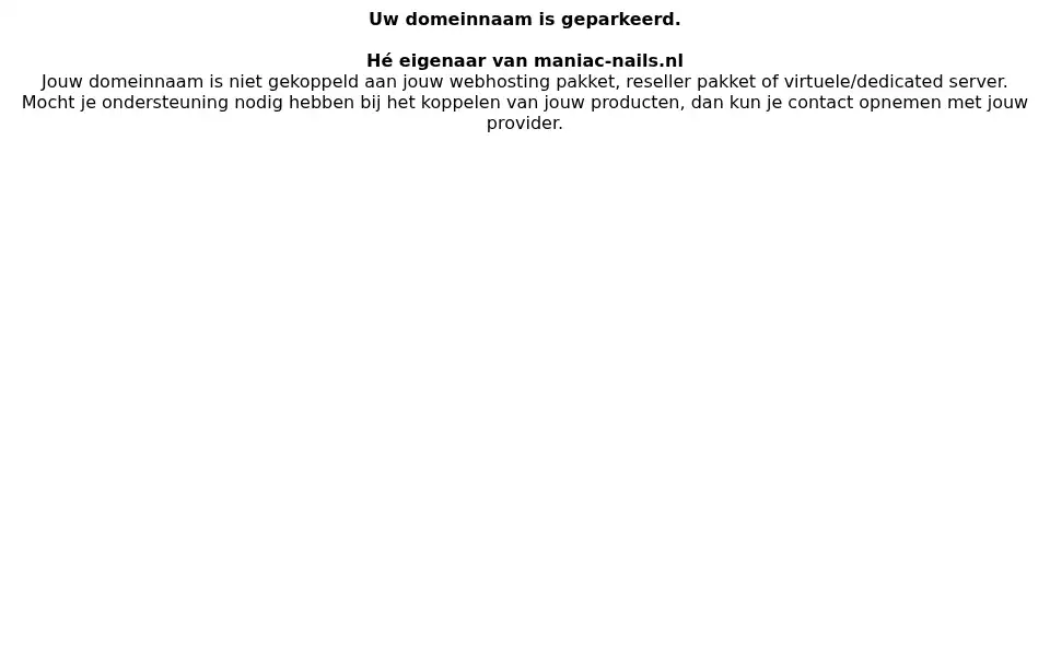 Screenshot of maniac-nails.nl