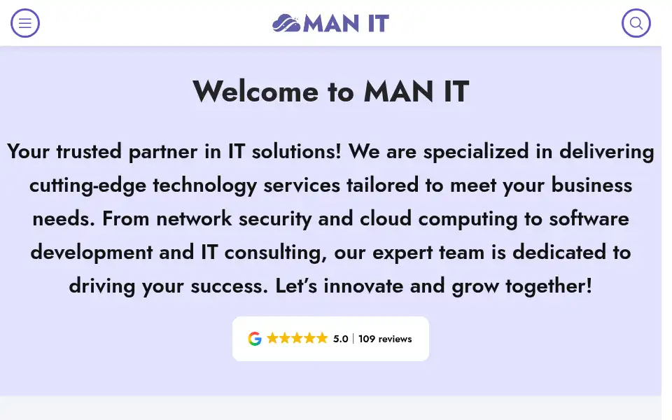 Screenshot of manitbd.com
