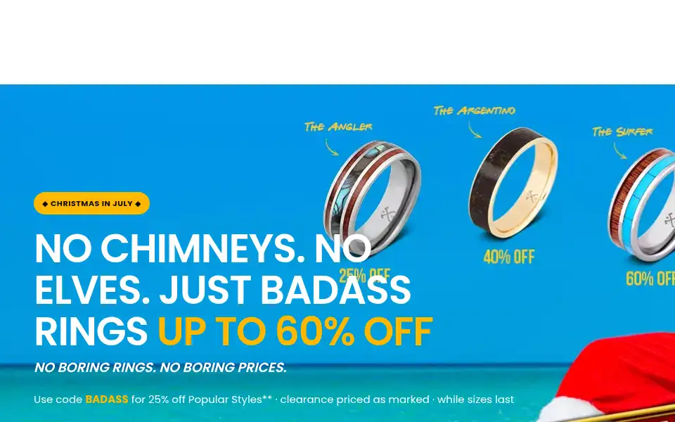 Screenshot of manlybands.com