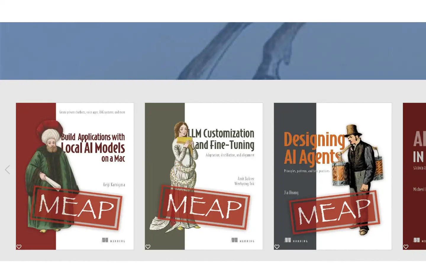 Screenshot of manning.com