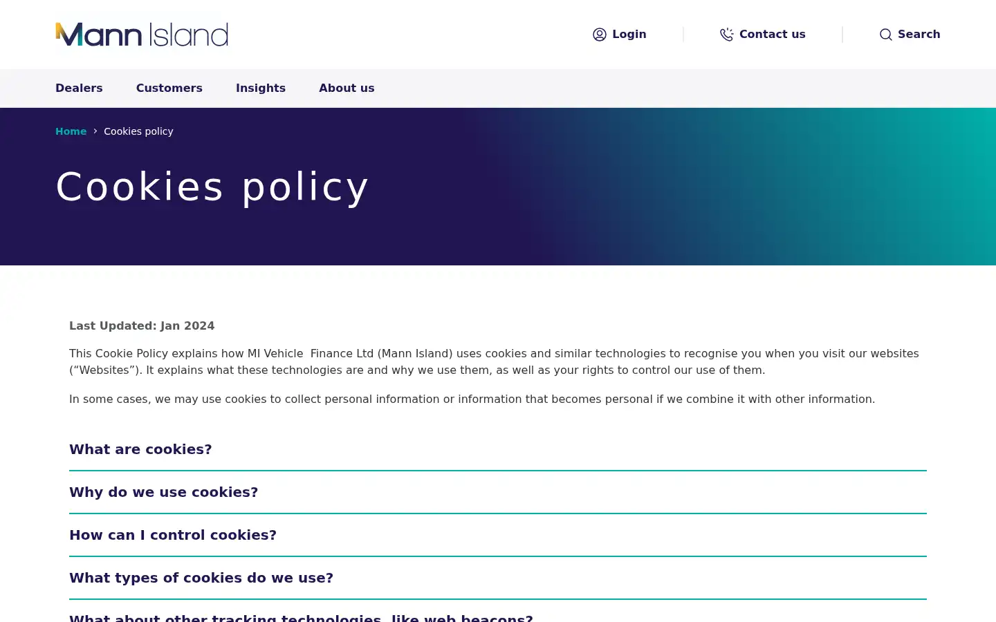Screenshot of mannisland.co.uk