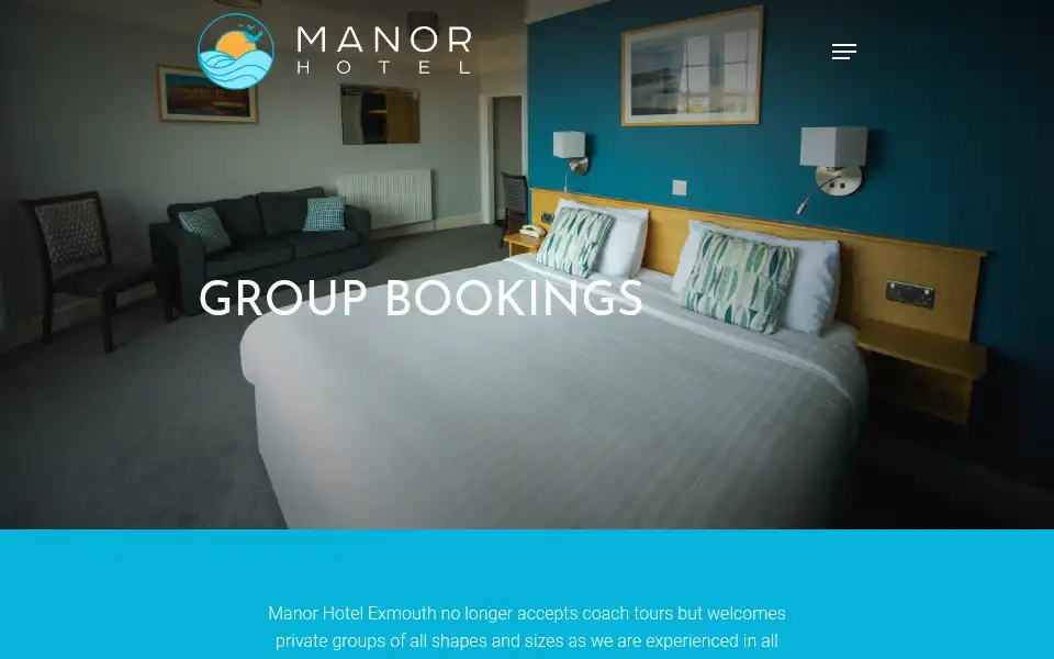 Screenshot of manorexmouth.co.uk