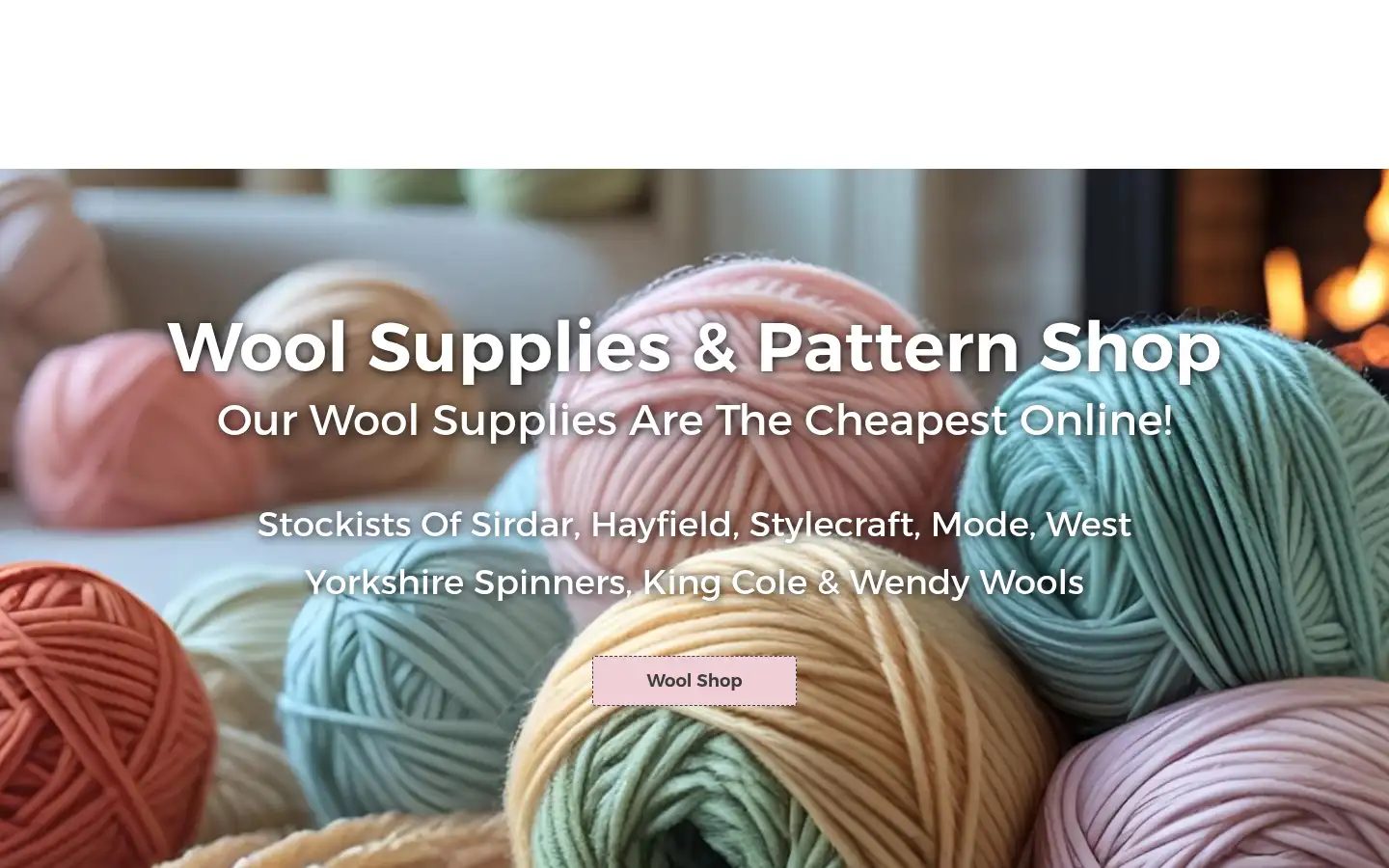 Screenshot of manorfarmwools.co.uk