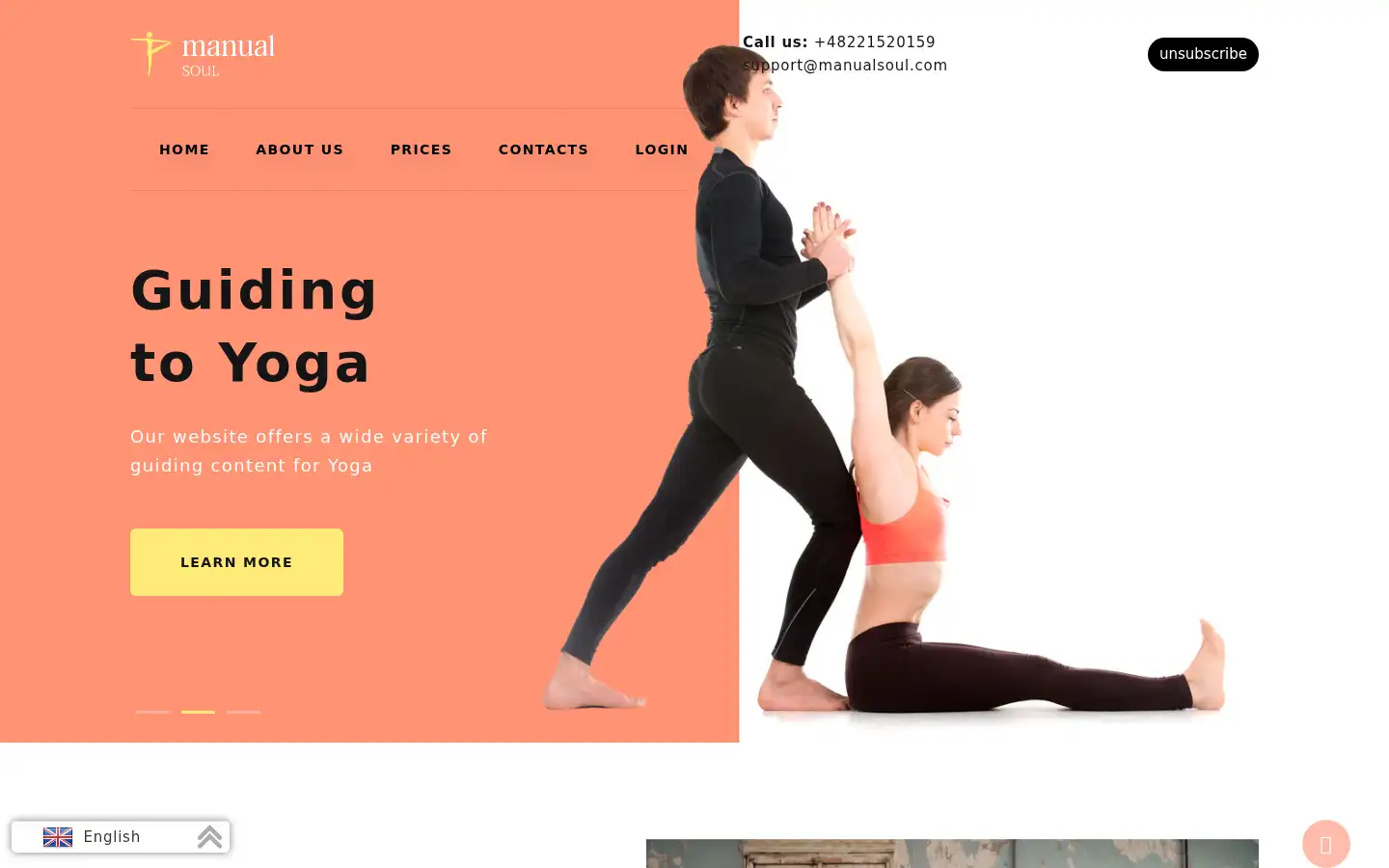 Screenshot of manualsoul.com