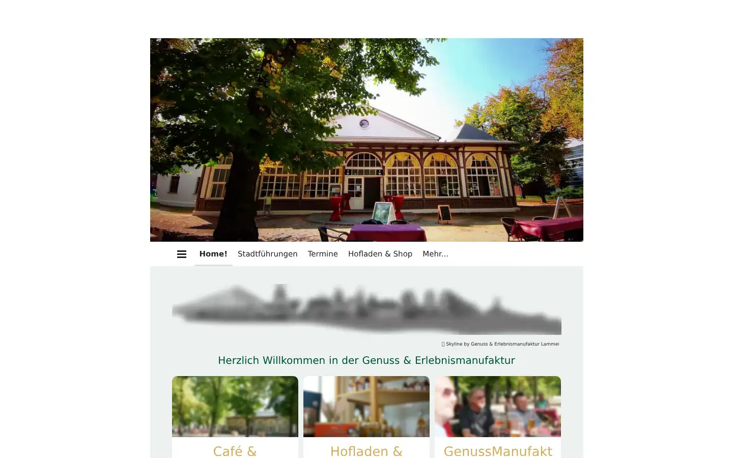 Screenshot of manufaktur-lammel.de
