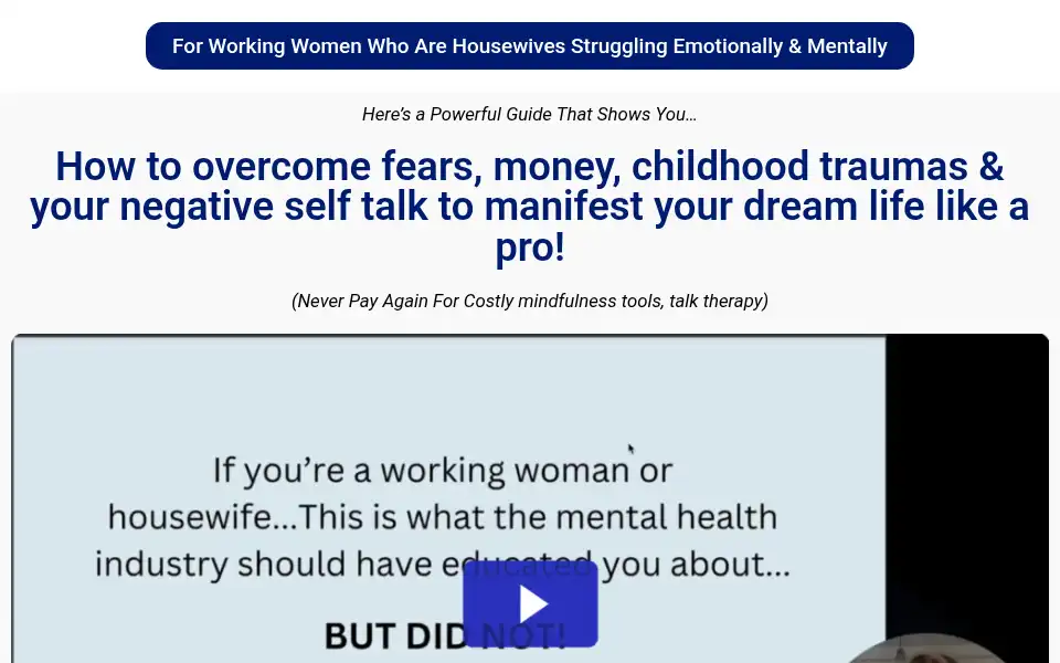 Screenshot of manvibansal.com