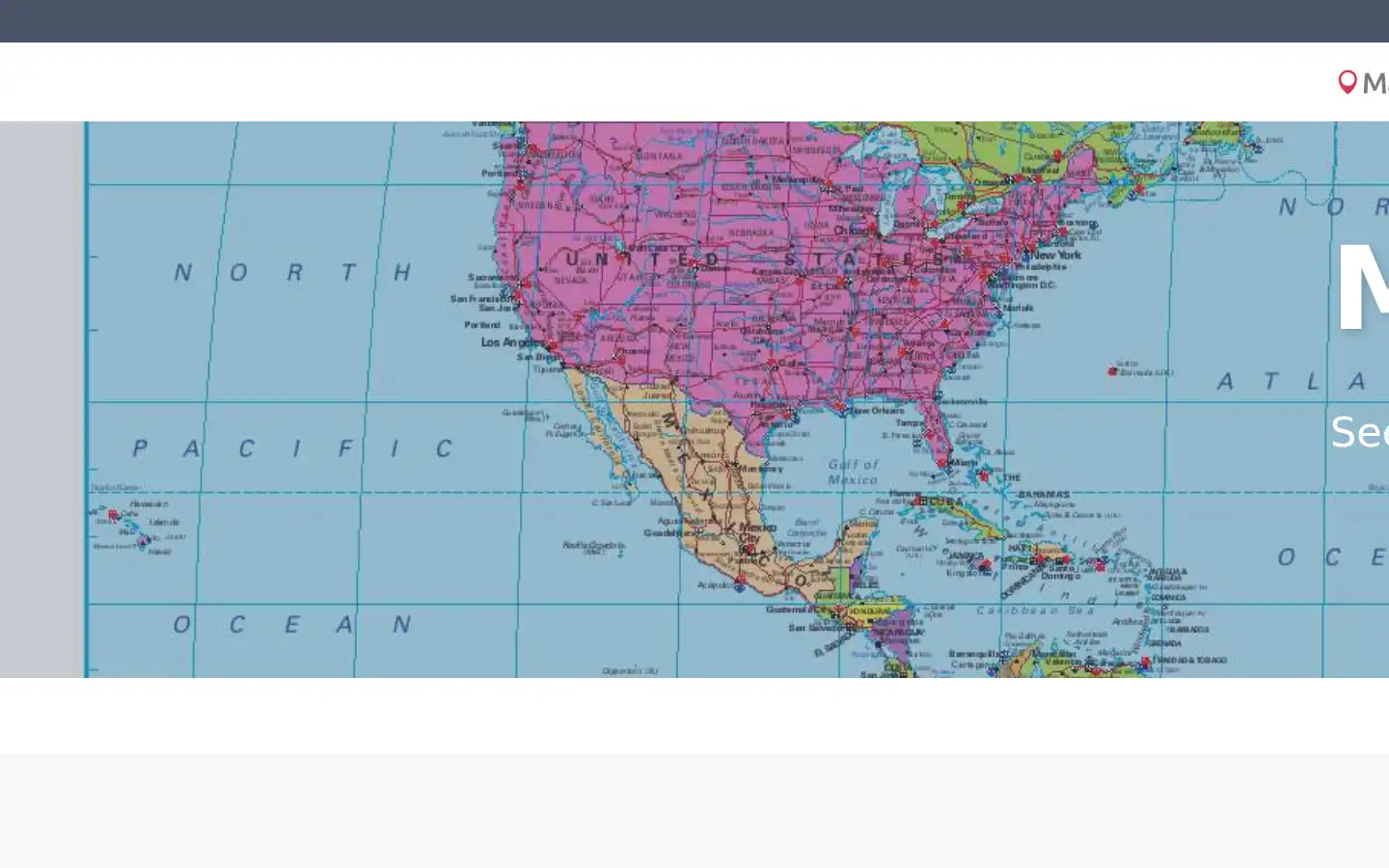 Screenshot of map-shop.co.uk