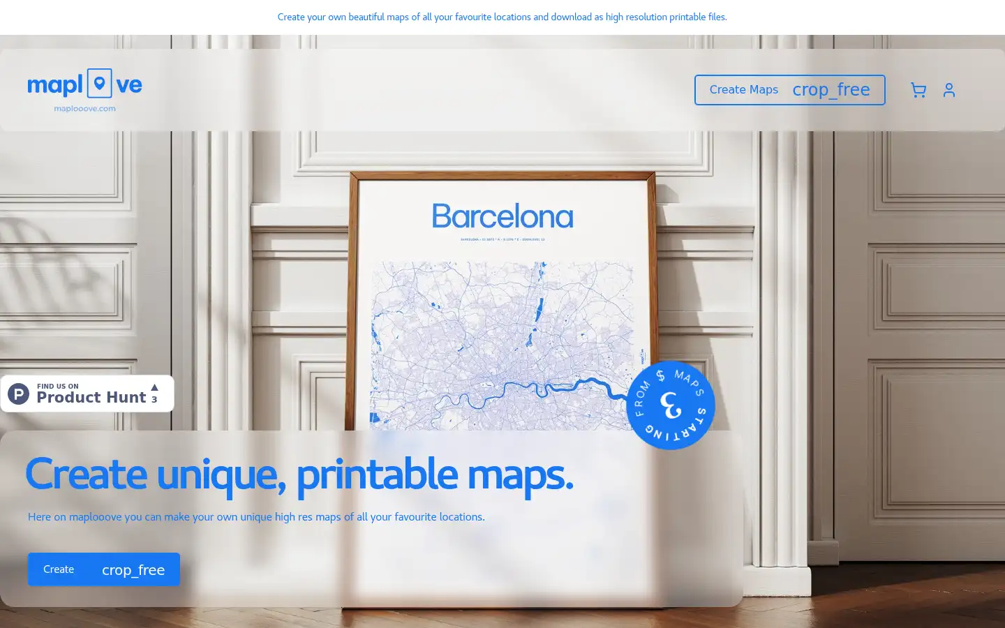 Screenshot of maplooove.com