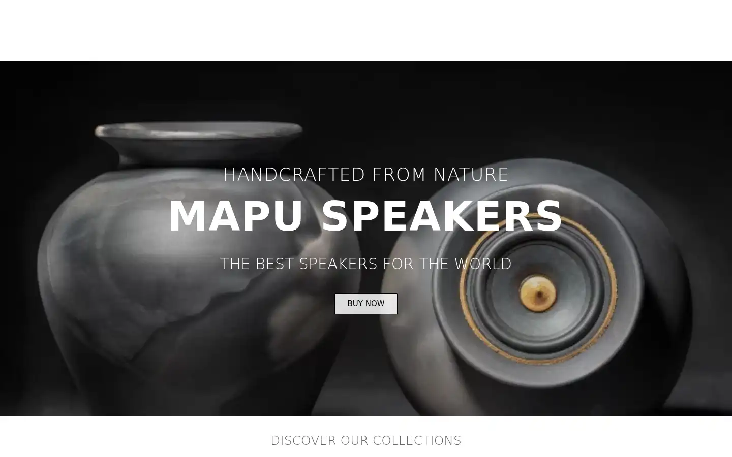 Screenshot of mapu-speakers.com