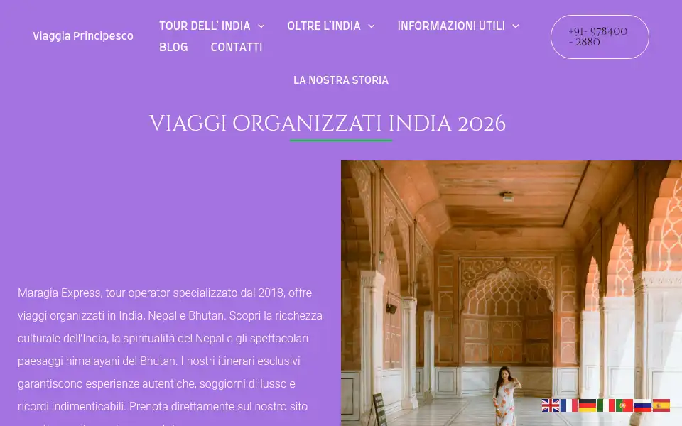 Screenshot of maragiaexpress.com