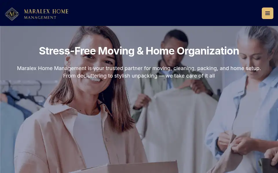 Screenshot of maralexmove.co.uk