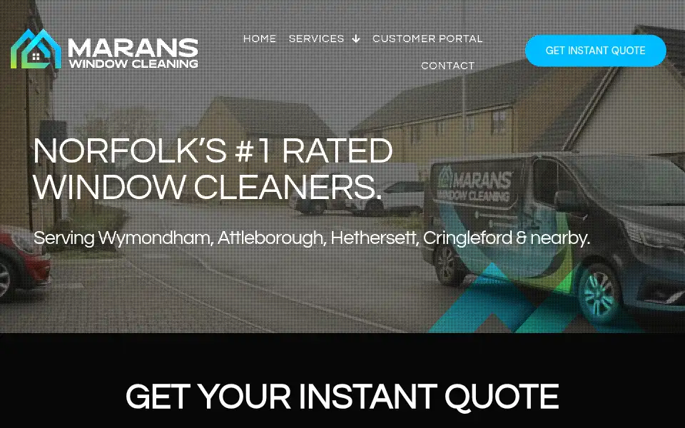 Screenshot of marancleaning.com