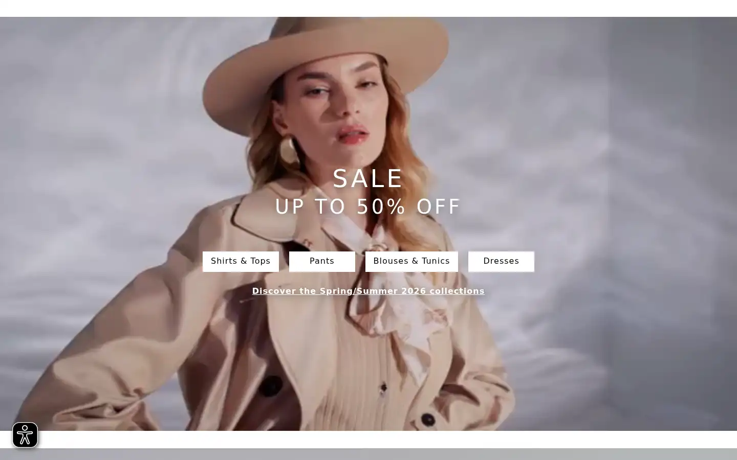 Screenshot of marc-cain.com