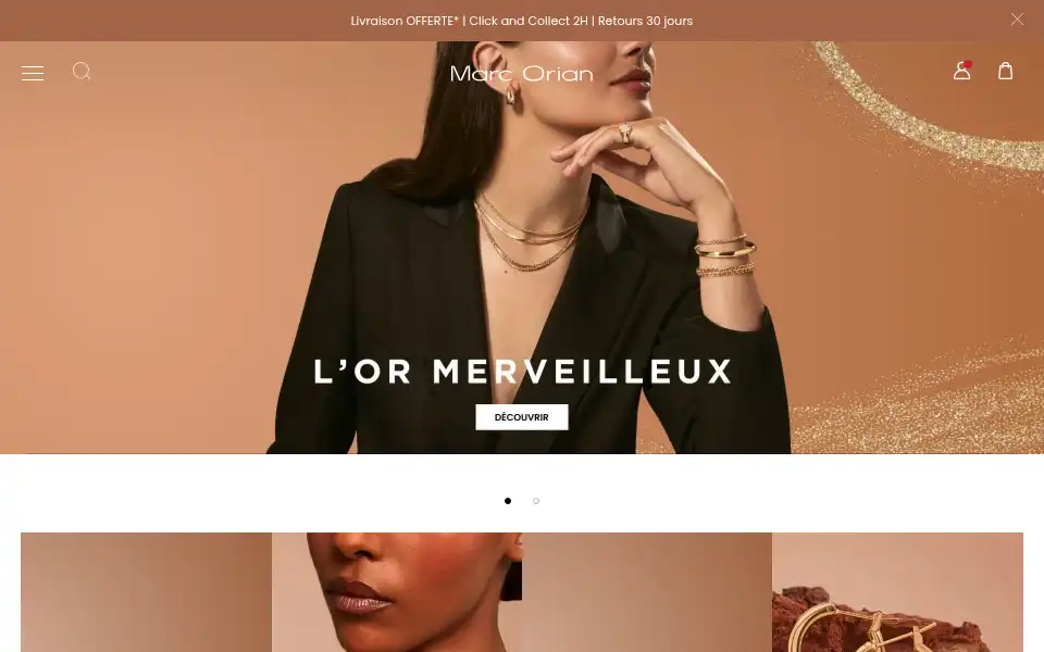 Screenshot of marc-orian.com