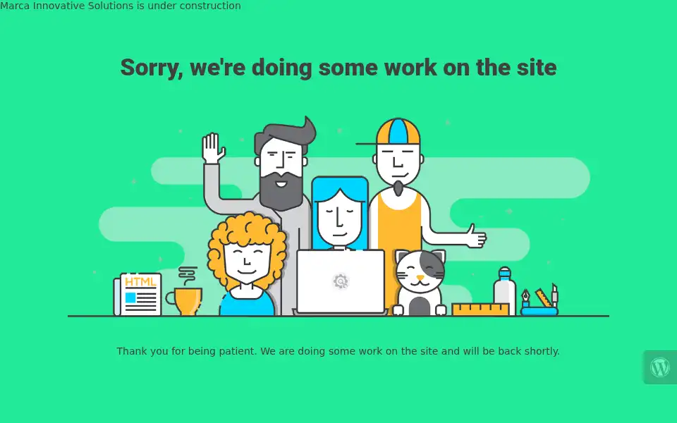 Screenshot of marcainnovativesolutions.com