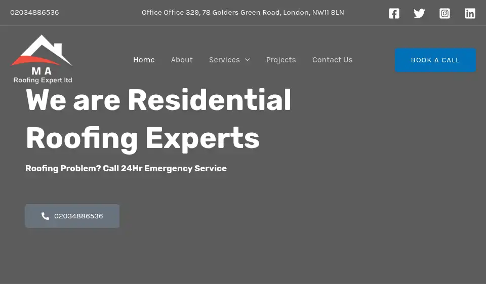 Screenshot of marcltd.co.uk