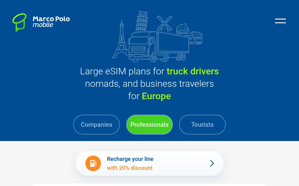 Screenshot of marcopolo.net