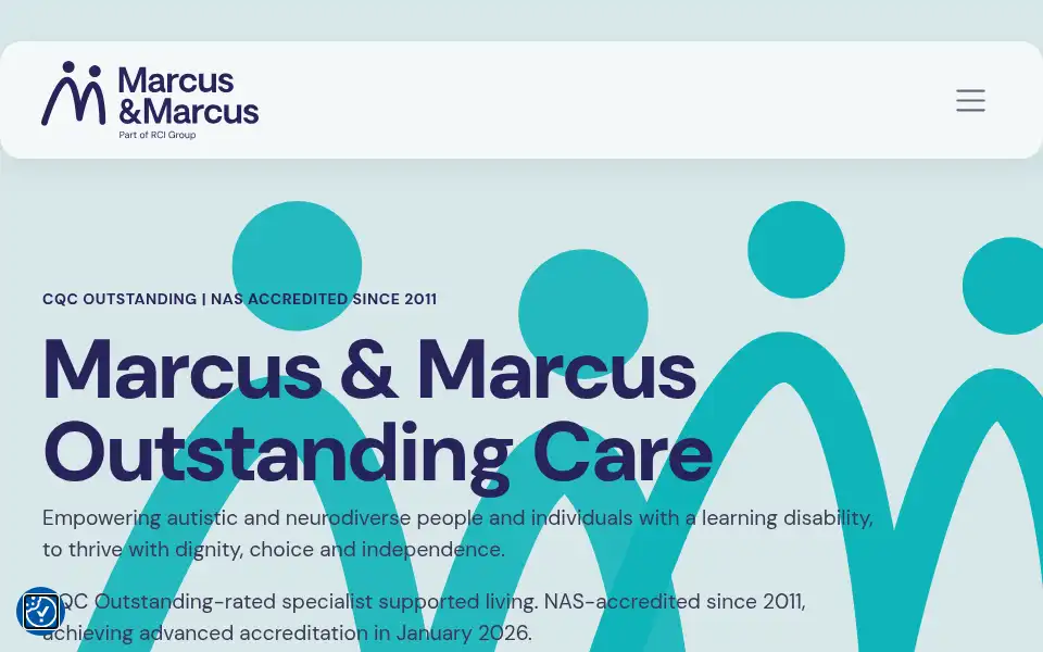 Screenshot of marcus-and-marcus.co.uk