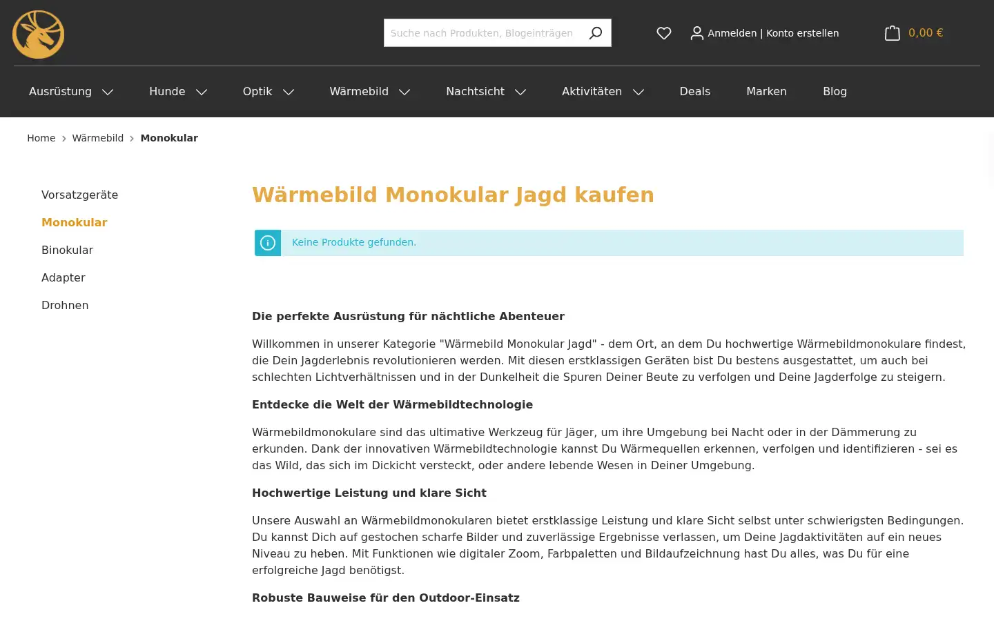 Screenshot of marhelhunting.com