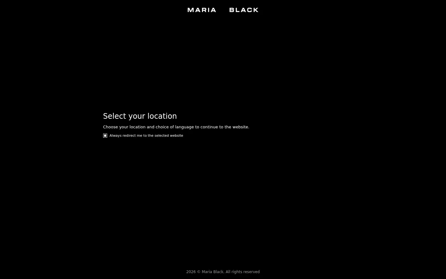 Screenshot of maria-black.com