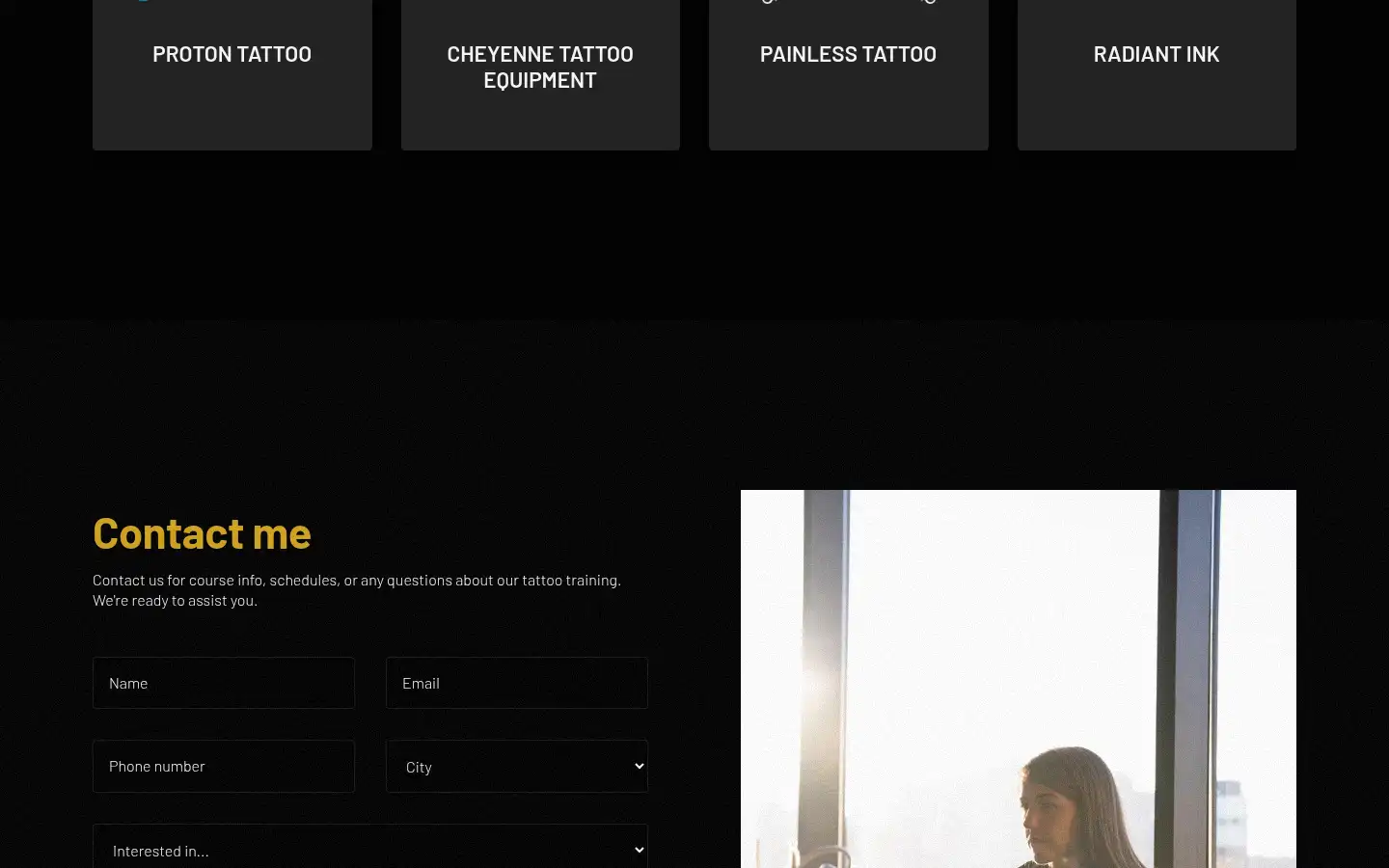 Screenshot of mariaalvareztattoo.com