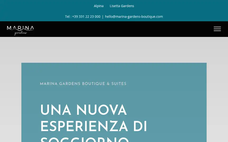 Screenshot of marina-gardens-boutique.com