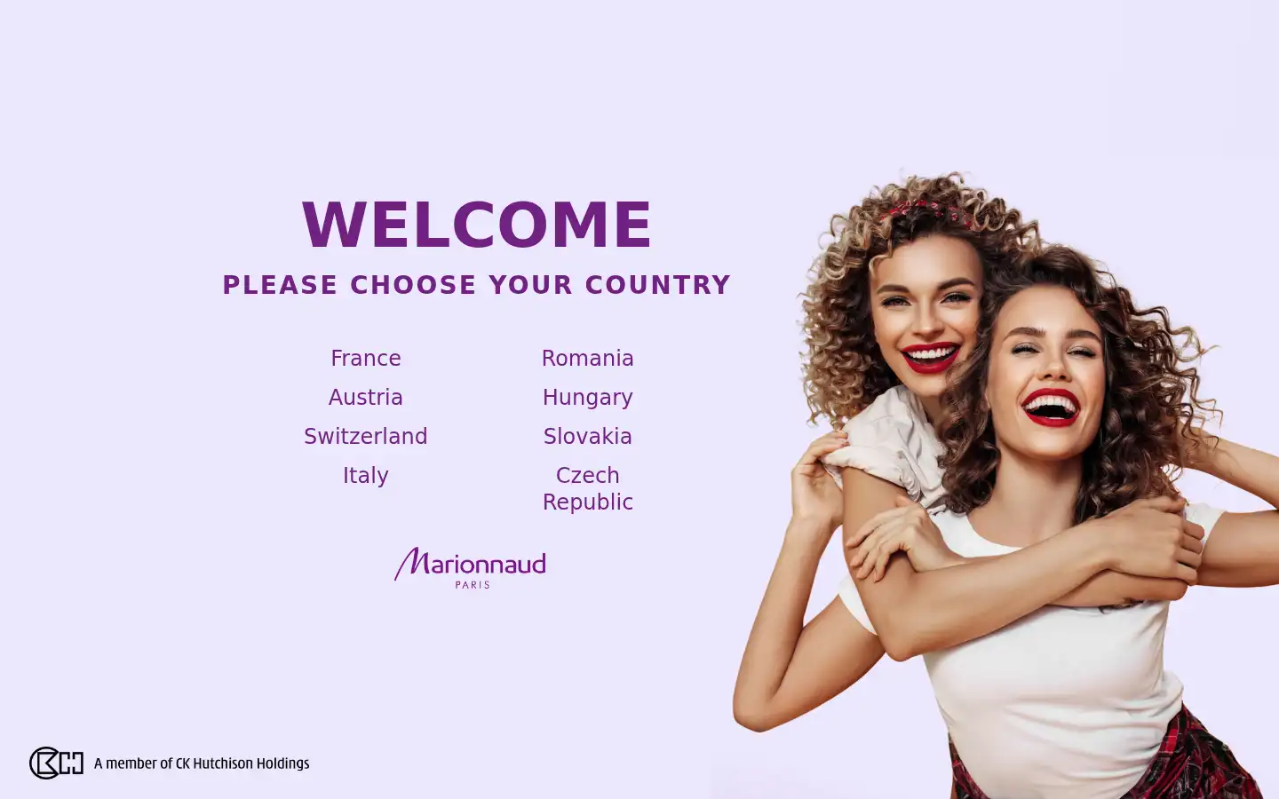 Screenshot of marionnaud.com