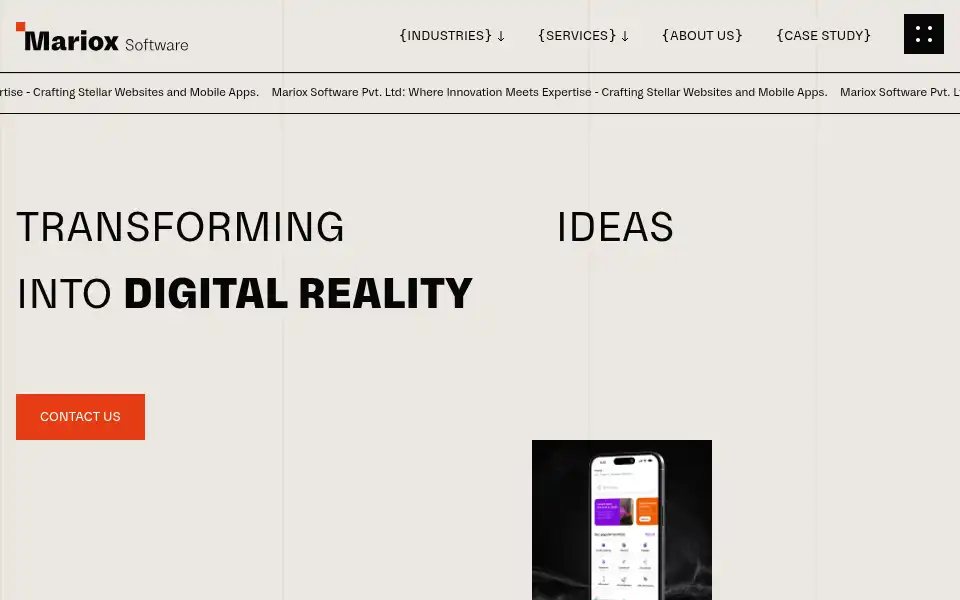 Screenshot of marioxsoftware.com