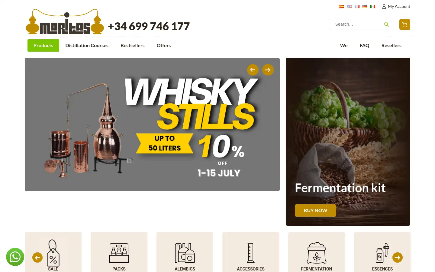 Screenshot of maritastills.es