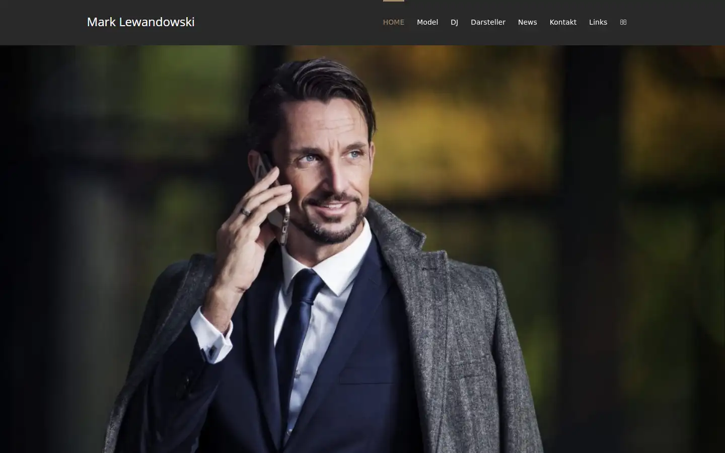Screenshot of mark-lewandowski.de