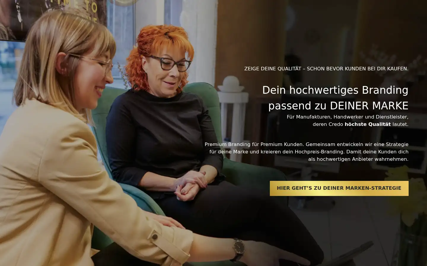 Screenshot of marken-strategin.com