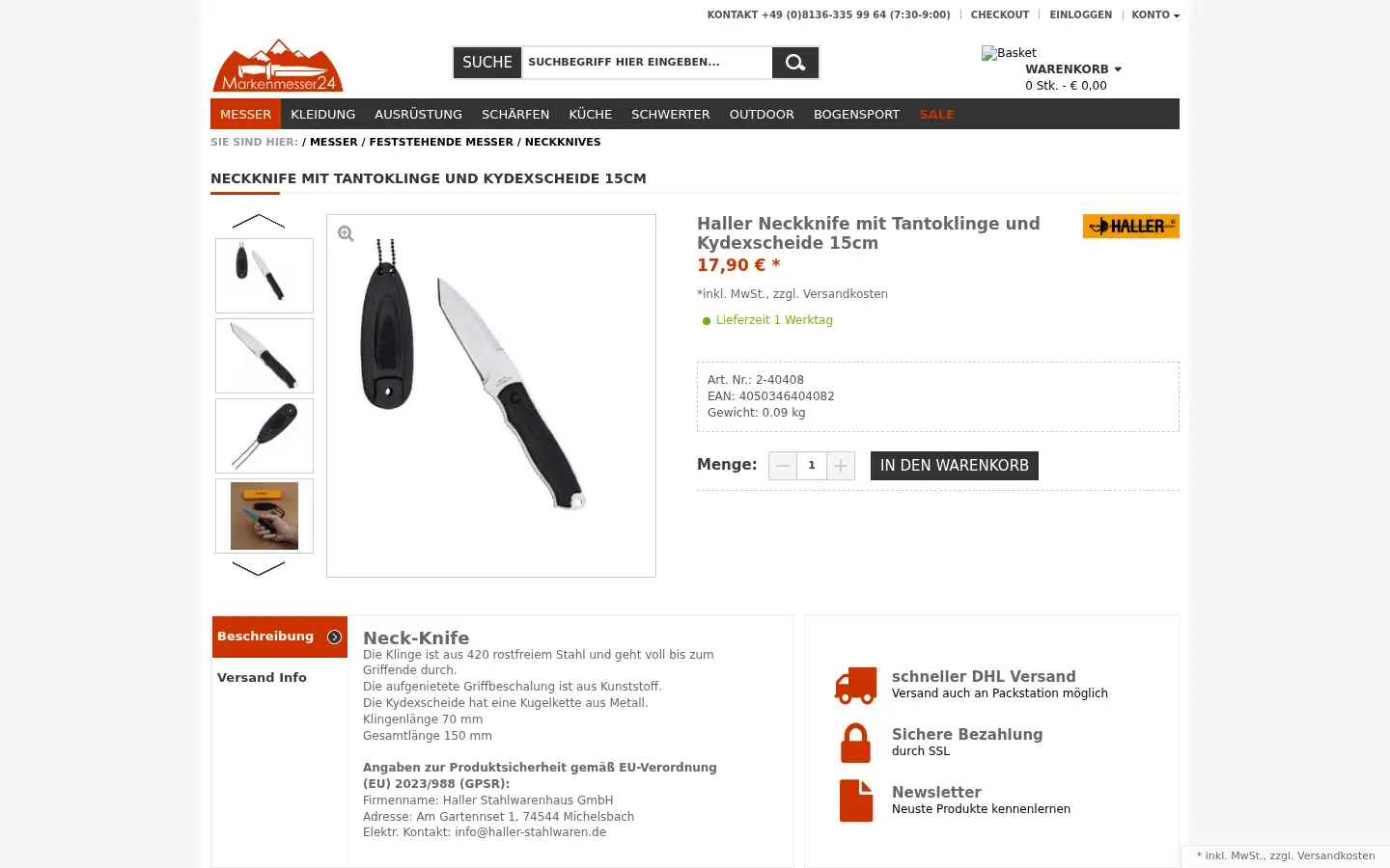 Screenshot of markenmesser24.de