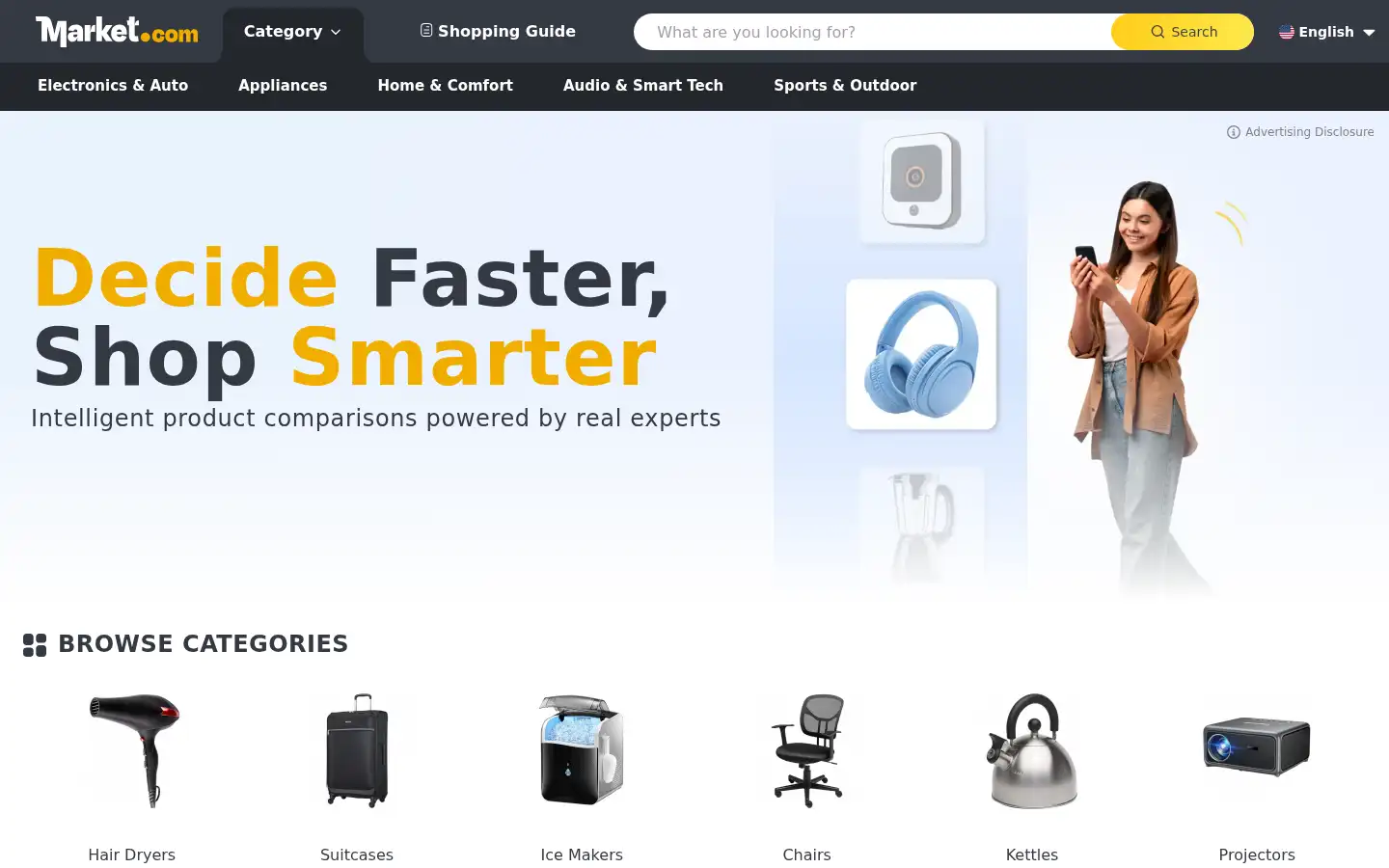 Screenshot of market.com