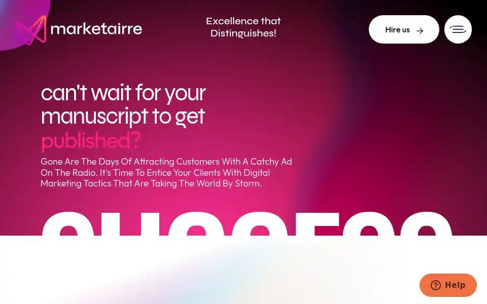 Screenshot of marketairre.com