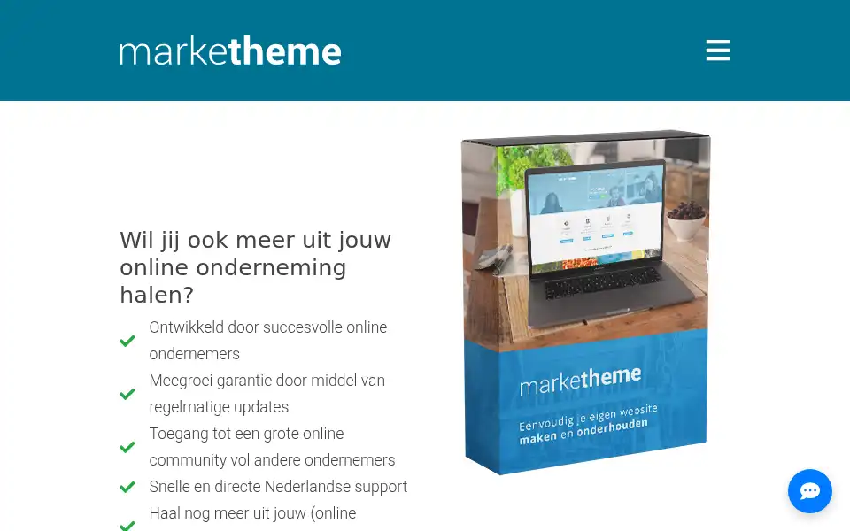 Screenshot of marketheme.nl