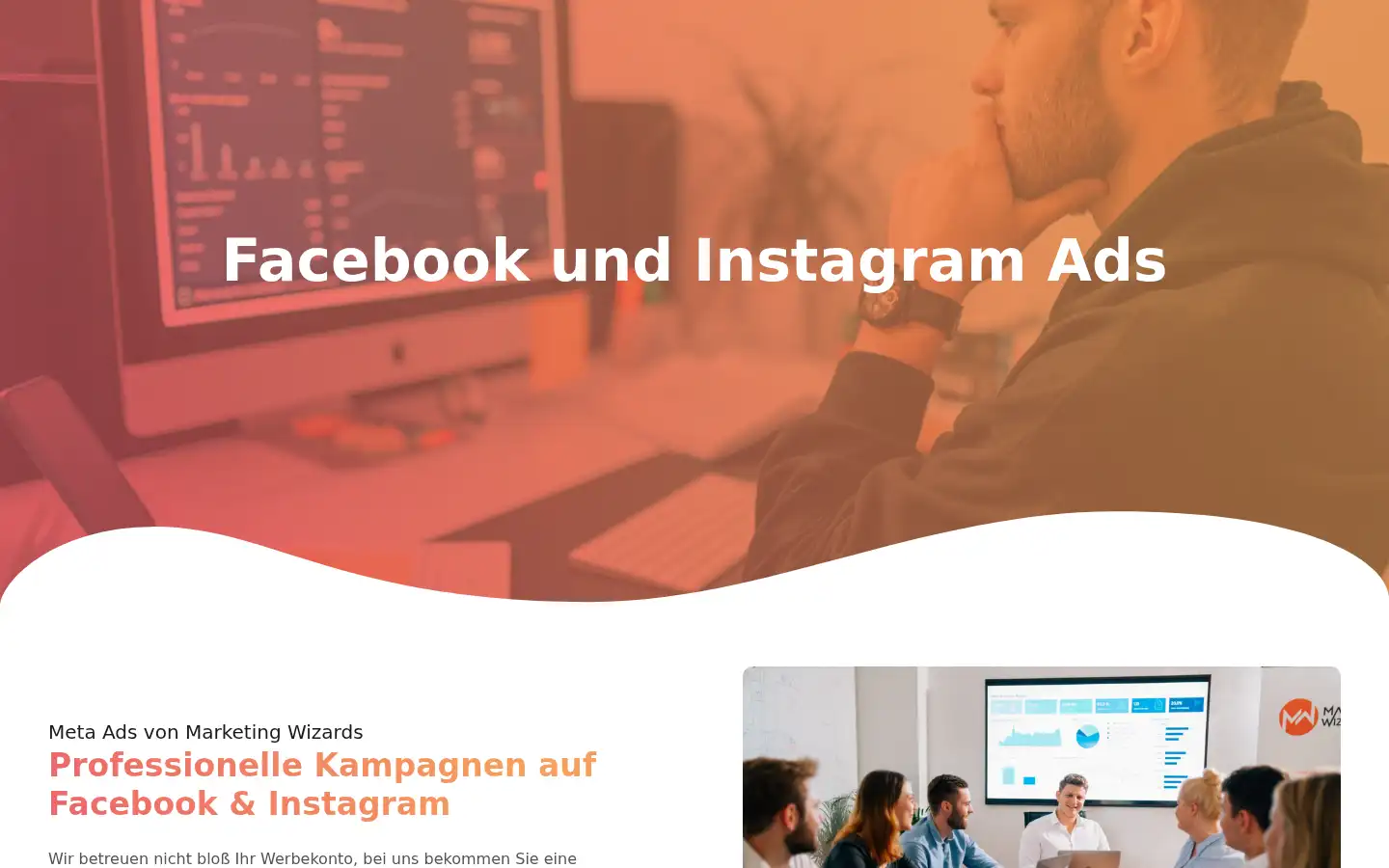 Screenshot of marketing-wizards.de