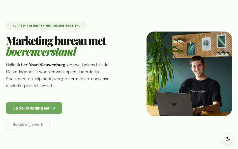 Screenshot of marketingboereau.nl