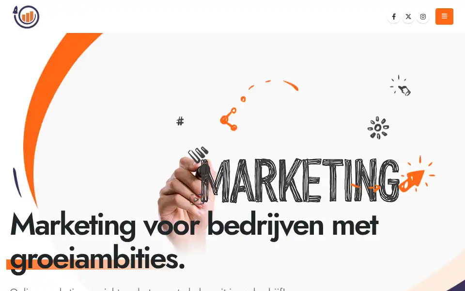Screenshot of marketingnexus.nl