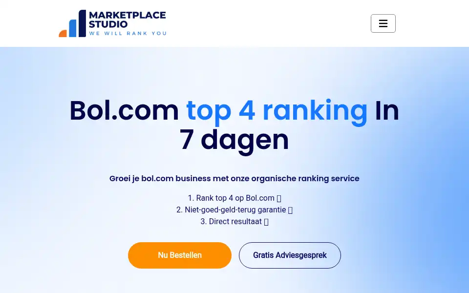 Screenshot of marketplacestudio.nl