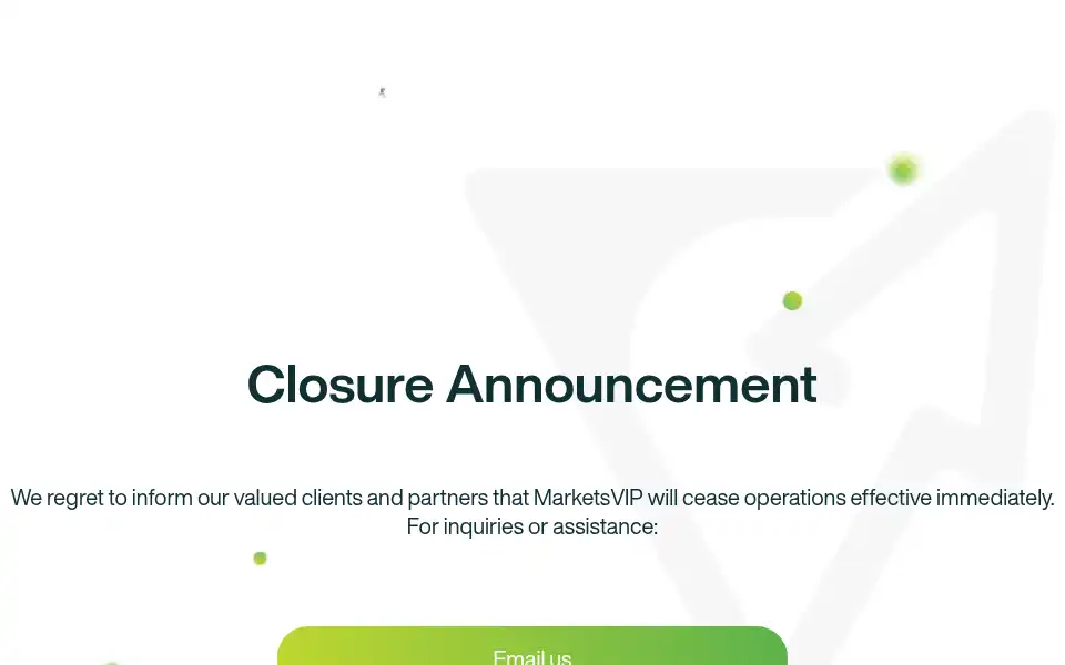 Screenshot of marketsvip.com