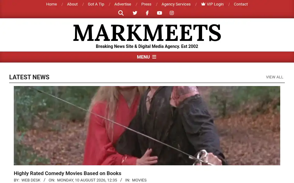 Screenshot of markmeets.com